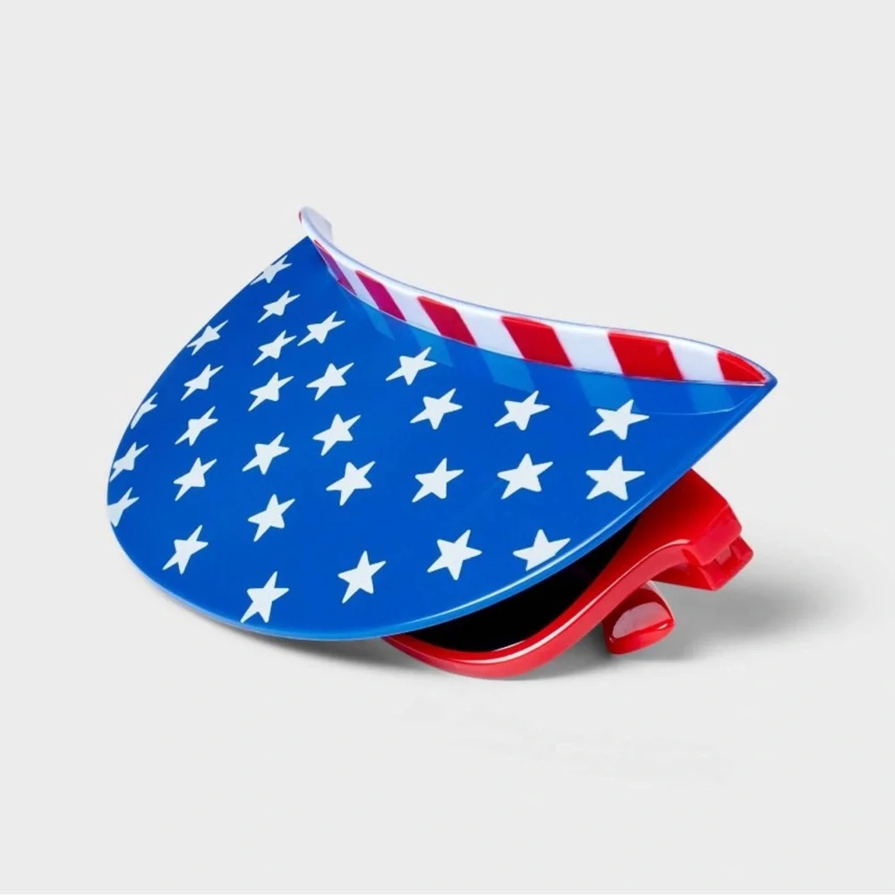 Kids Americana Visor Sunglasses - Sun Squad™